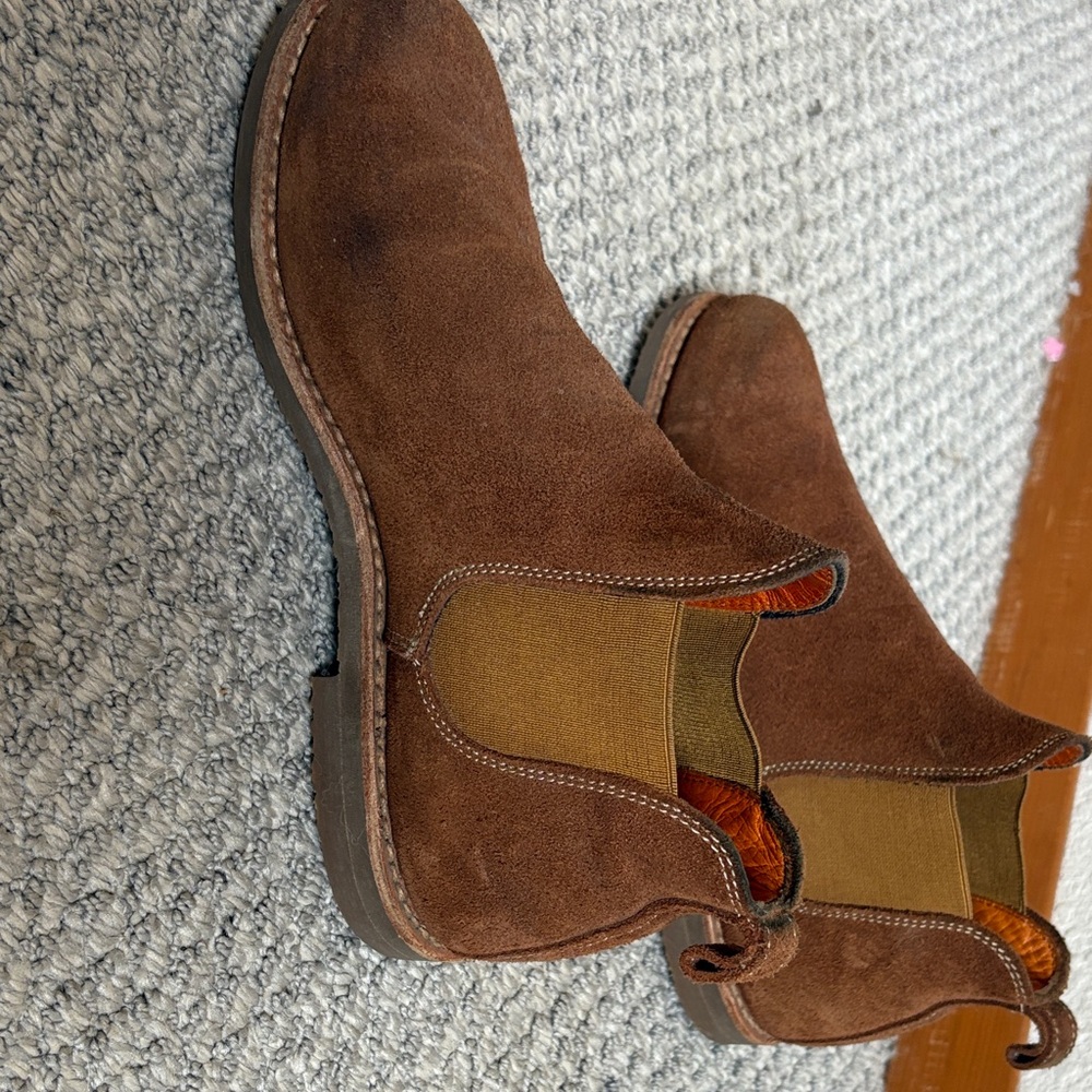 Women's Brown Suede Ankle Boots